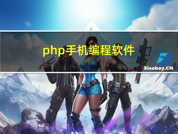 php手机编程软件的相关图片