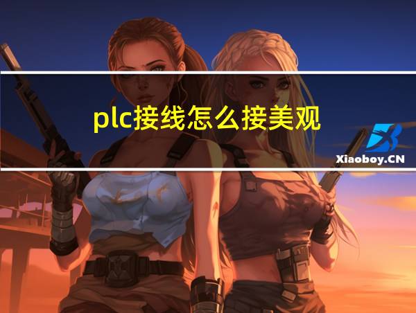 plc接线怎么接美观的相关图片