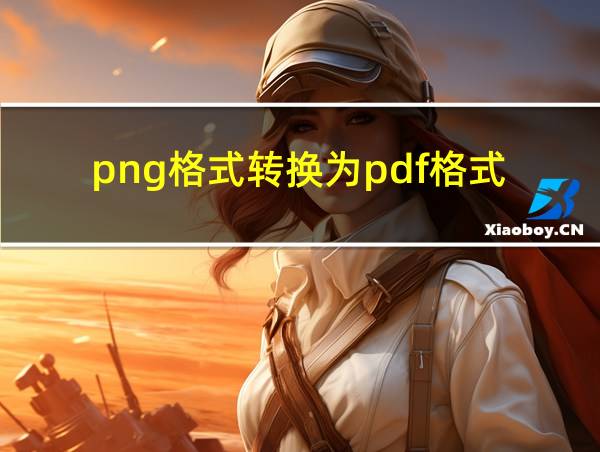 png格式转换为pdf格式的相关图片