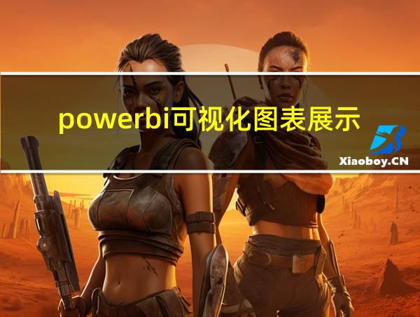 powerbi可视化图表展示的相关图片