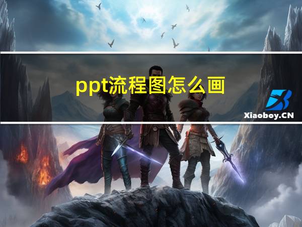 ppt流程图怎么画的相关图片