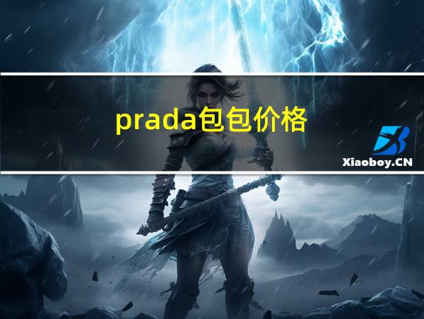 prada包包价格的相关图片