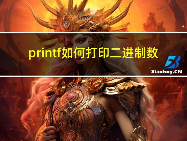 printf如何打印二进制数据的相关图片