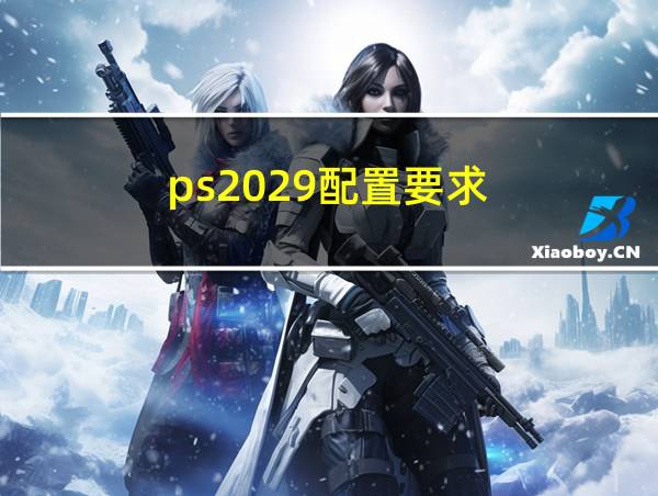 ps2029配置要求的相关图片