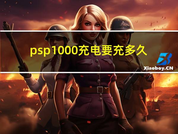 psp1000充电要充多久的相关图片