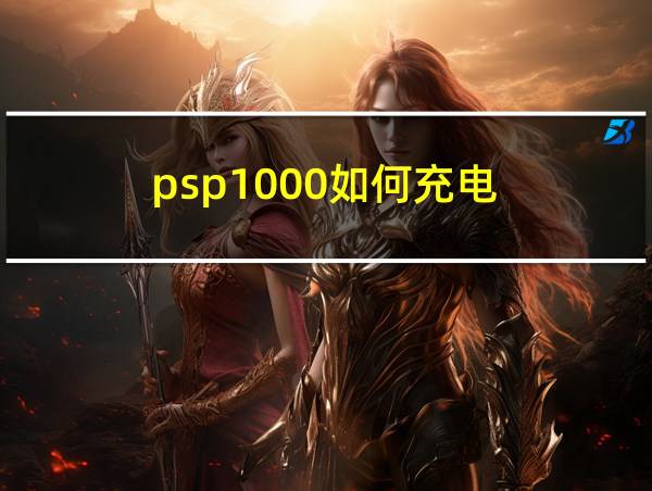 psp1000如何充电的相关图片