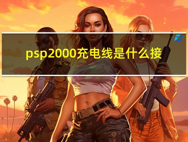 psp2000充电线是什么接口的相关图片