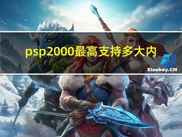 psp2000最高支持多大内存的相关图片