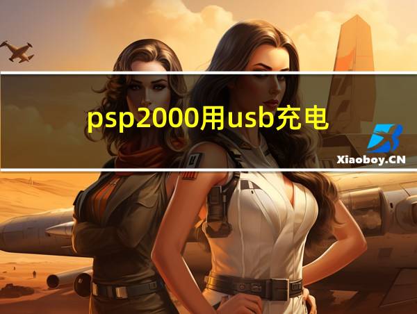 psp2000用usb充电的相关图片