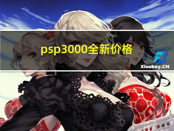 psp3000全新价格的相关图片