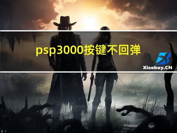 psp3000按键不回弹的相关图片