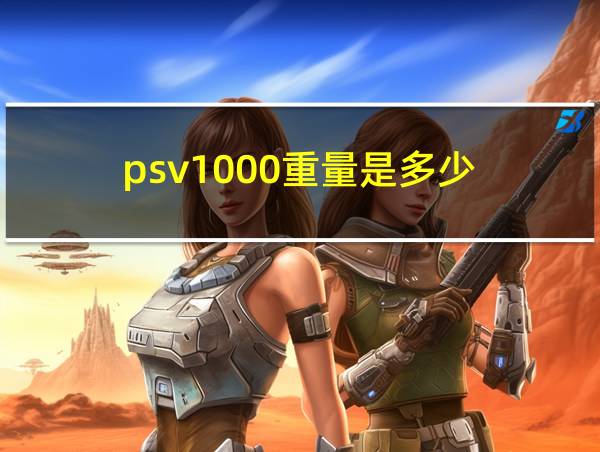 psv1000重量是多少的相关图片