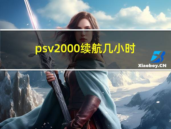 psv2000续航几小时的相关图片