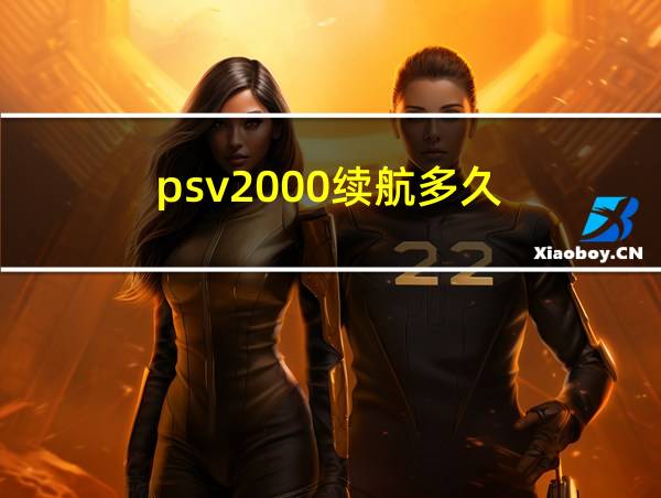 psv2000续航多久的相关图片