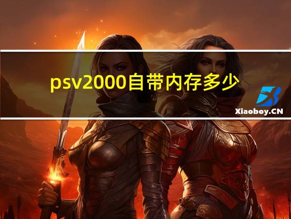 psv2000自带内存多少的相关图片