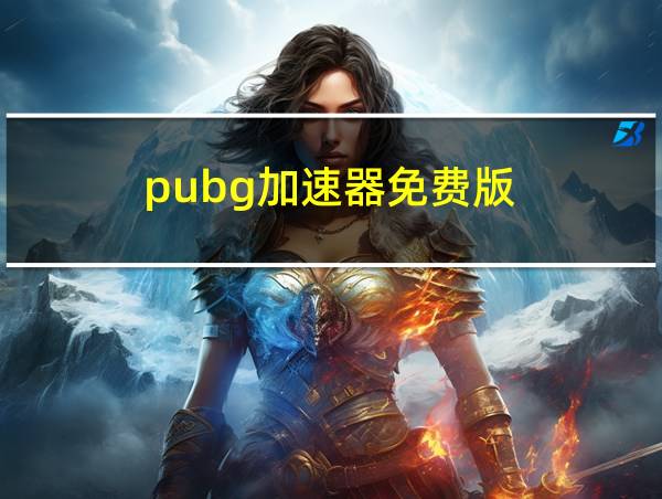 pubg加速器免费版的相关图片