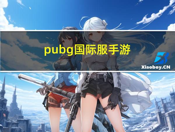 pubg国际服手游的相关图片