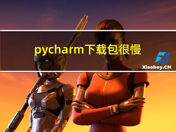 pycharm下载包很慢的相关图片