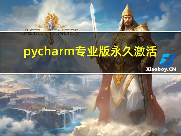 pycharm专业版永久激活的相关图片