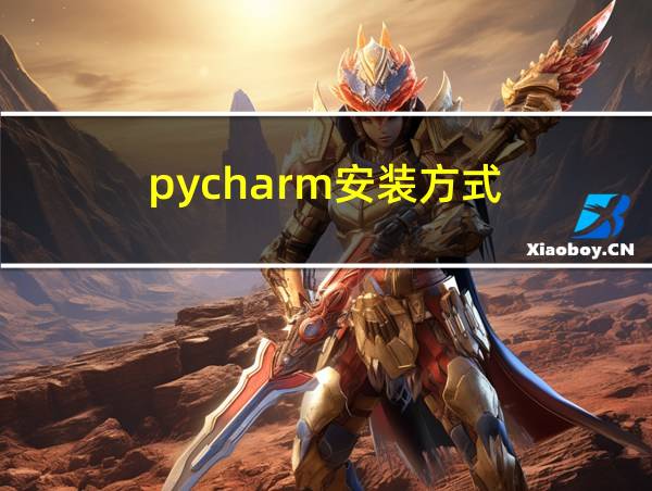 pycharm安装方式的相关图片