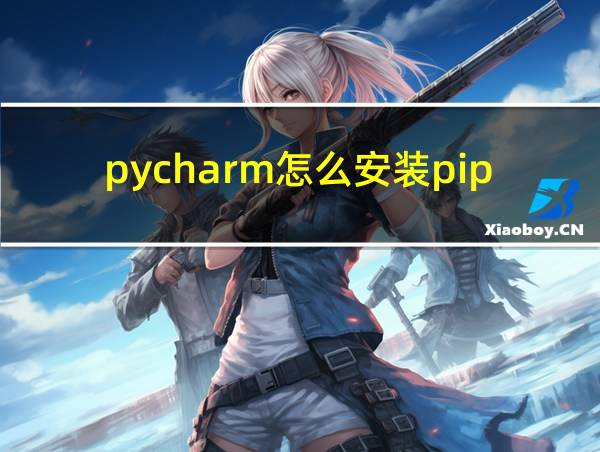 pycharm怎么安装pip的相关图片