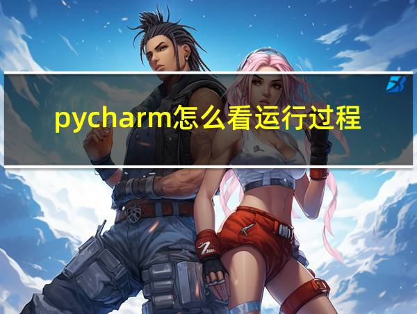 pycharm怎么看运行过程的相关图片