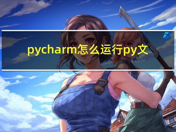 pycharm怎么运行py文件的相关图片