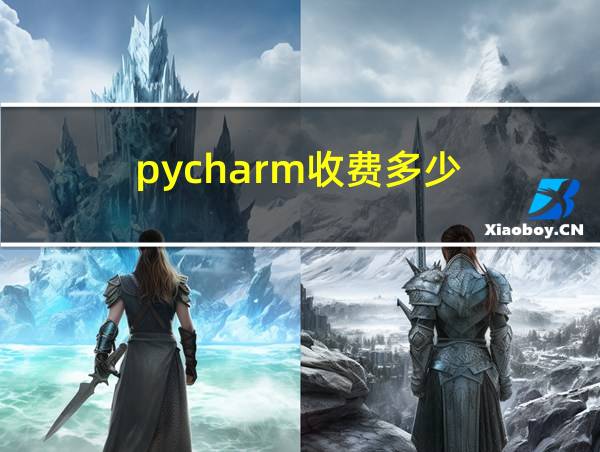 pycharm收费多少的相关图片