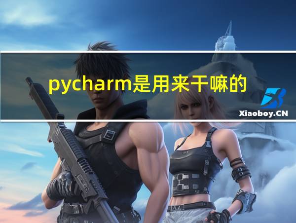 pycharm是用来干嘛的的相关图片