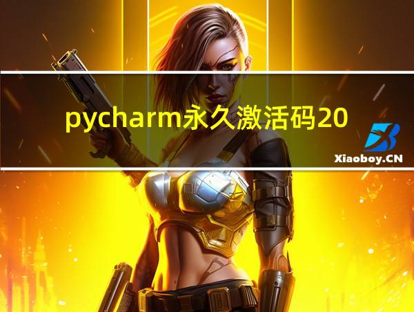 pycharm永久激活码2024的相关图片