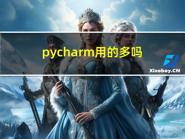 pycharm用的多吗的相关图片