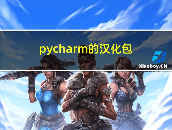 pycharm的汉化包的相关图片