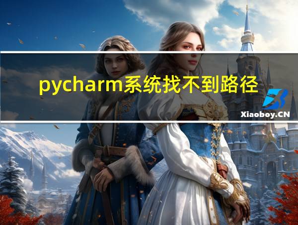 pycharm系统找不到路径的相关图片