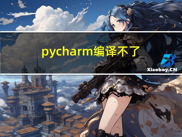 pycharm编译不了的相关图片