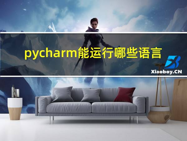 pycharm能运行哪些语言的相关图片