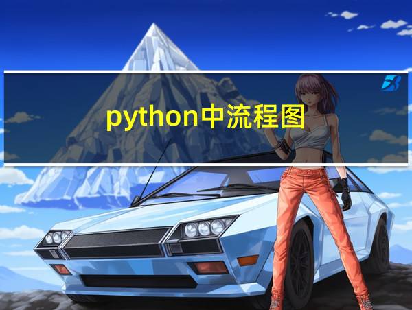 python中流程图的相关图片