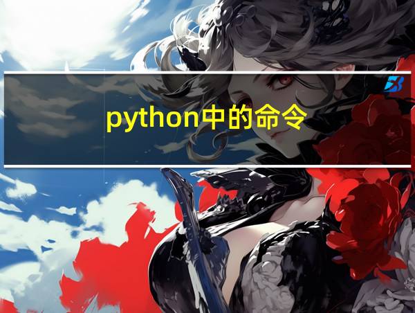 python中的命令的相关图片