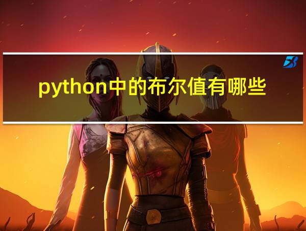 python中的布尔值有哪些的相关图片