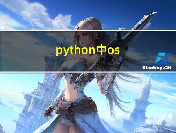 python中os.system函数有什么用的相关图片