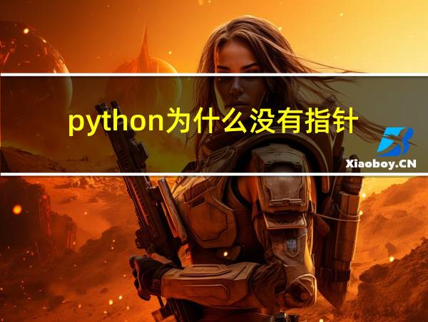 python为什么没有指针的相关图片