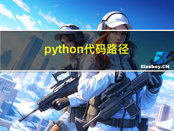 python代码路径的相关图片