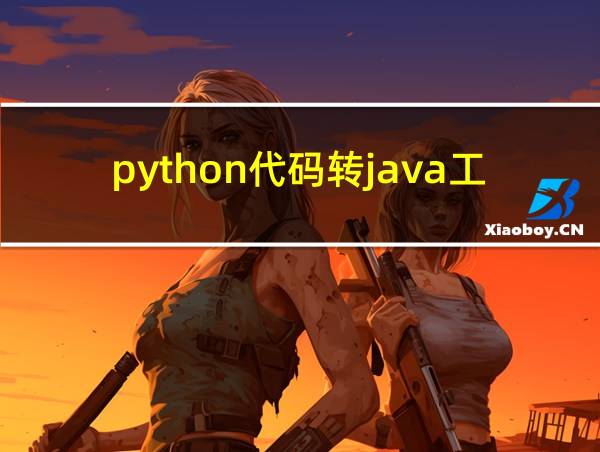 python代码转java工具的相关图片