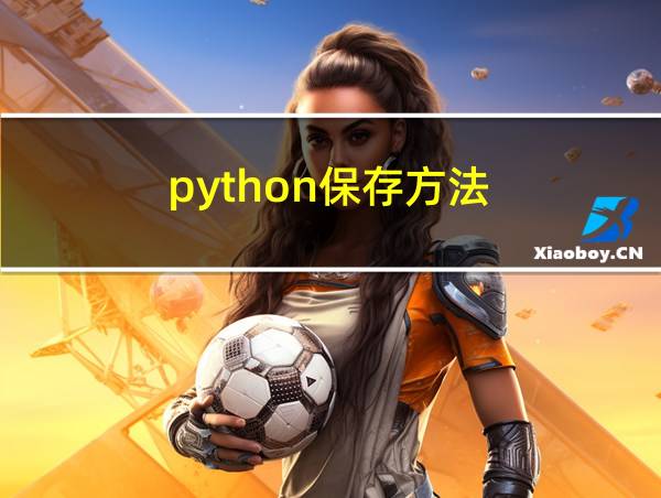 python保存方法的相关图片