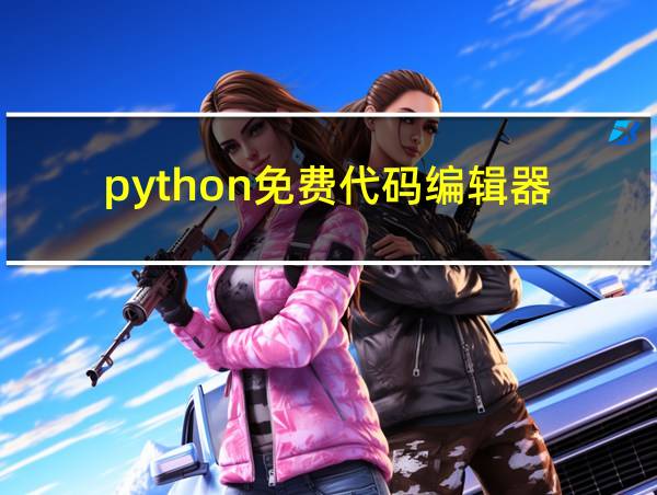 python免费代码编辑器的相关图片