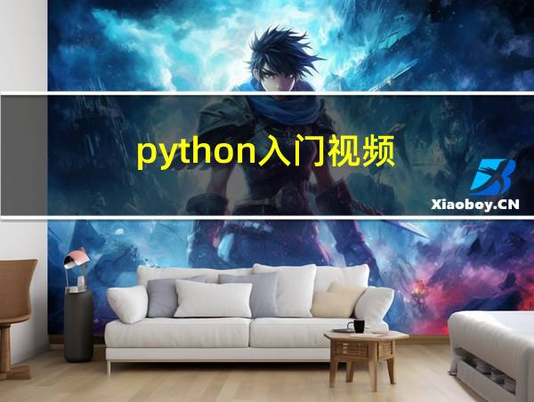 python入门视频的相关图片