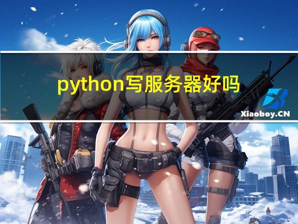 python写服务器好吗的相关图片