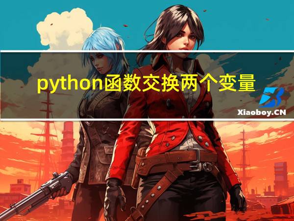 python函数交换两个变量的相关图片