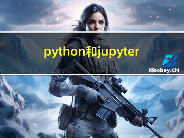 python和jupyter的区别的相关图片