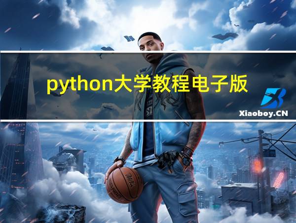 python大学教程电子版的相关图片