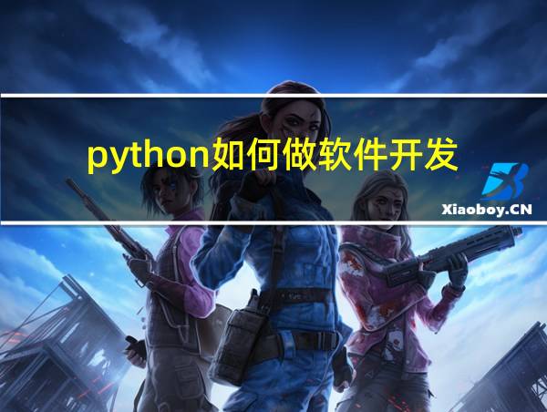 python如何做软件开发的相关图片